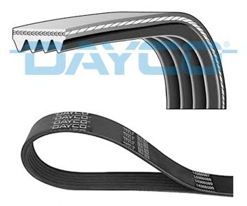 Фото 1. Пасок генератору Dayco 4PK648 Matiz 0.8 +PS -AC
