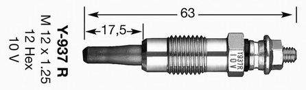 Свічка розжарювання 5148