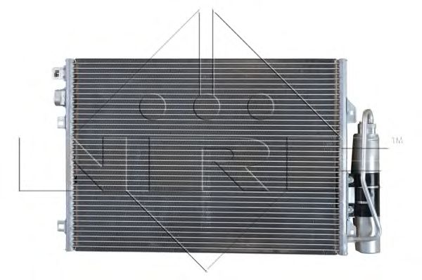 Фото 2. Конденсатор кондиціонера RENAULT Clio 98- (вир-во NRF)