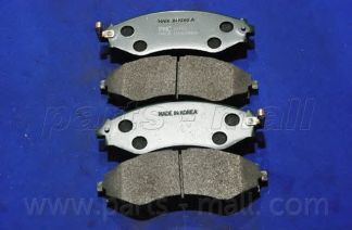 Колодка гальм. диск. DAEWOO LEGANZA(V100) (вир-во PARTS-MALL)