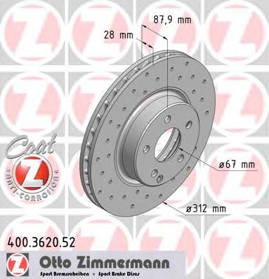 диск гальмівний SPORT Z