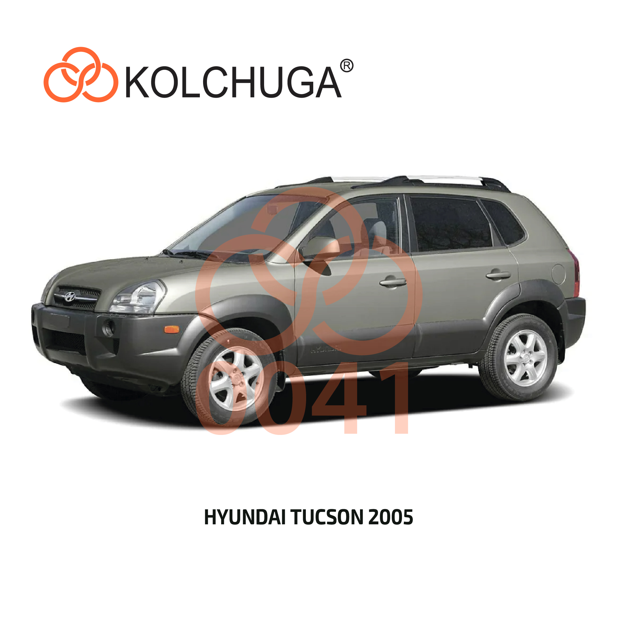 Фото 3. Захист картера Кольчуга Hyundai Tucson 2004- 2.0л.