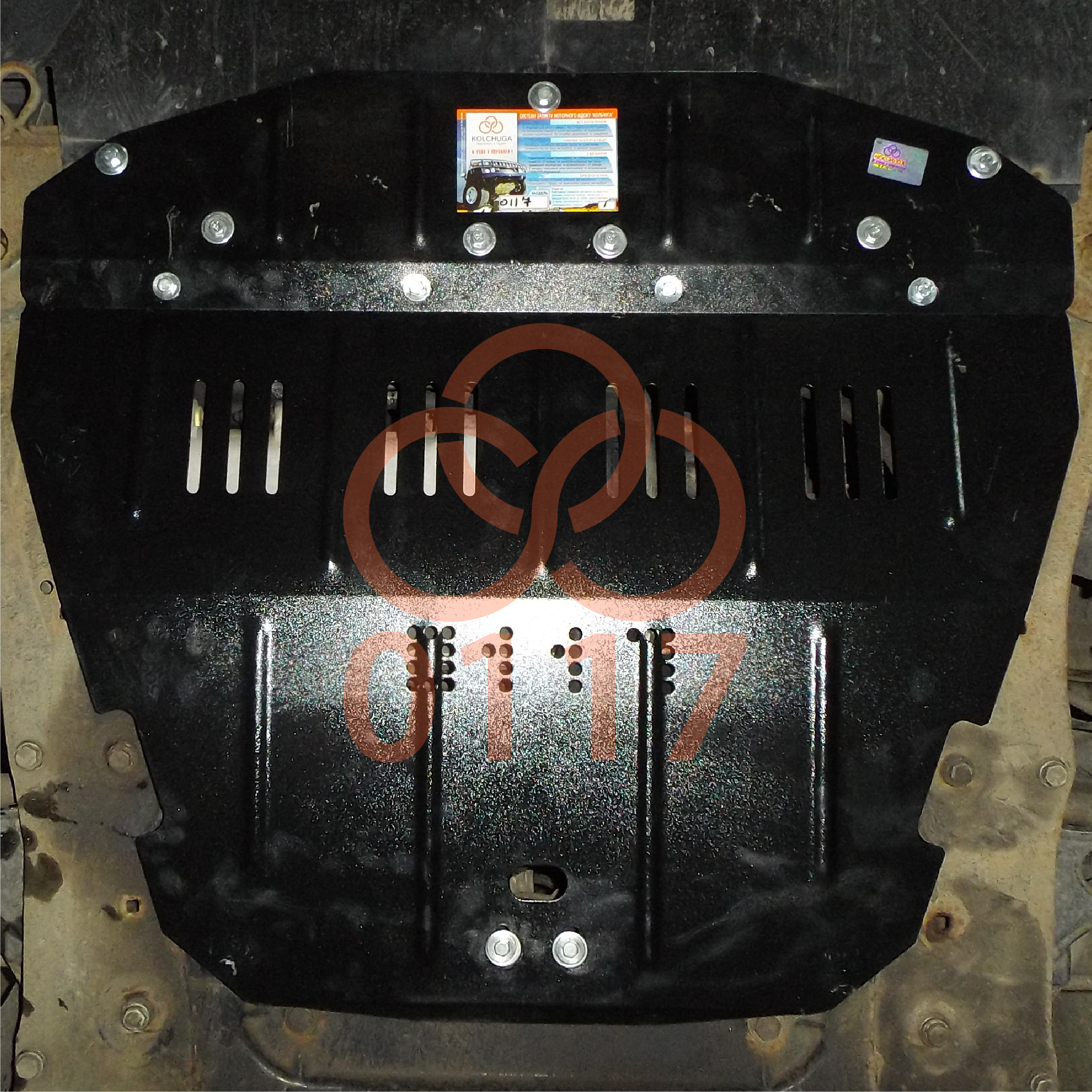 Фото 2. Захист картера Кольчуга Fiat Scudo 1995-2007 V-всі КОЛЬЧУГА 10117