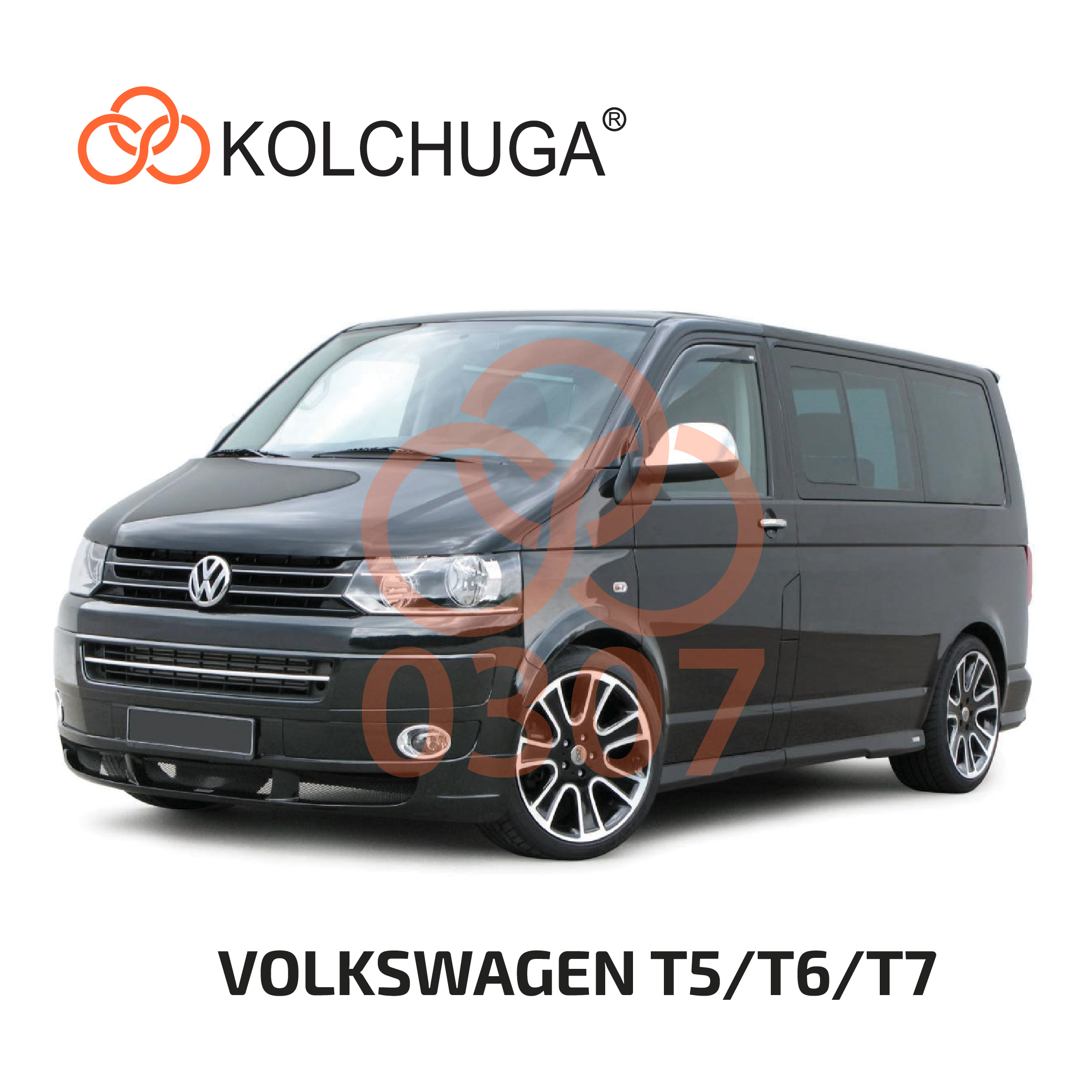 Фото 3. Захист картера Кольчуга Volkswagen Т5 КОЛЬЧУГА 10307