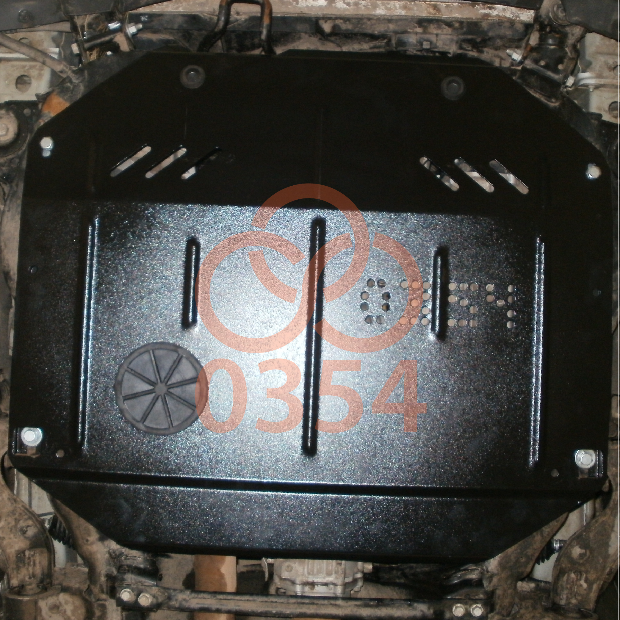 Фото 2. Захист картера і КПП Кольчуга  Chevrolet Captiva 2.4 2011-(Antara)