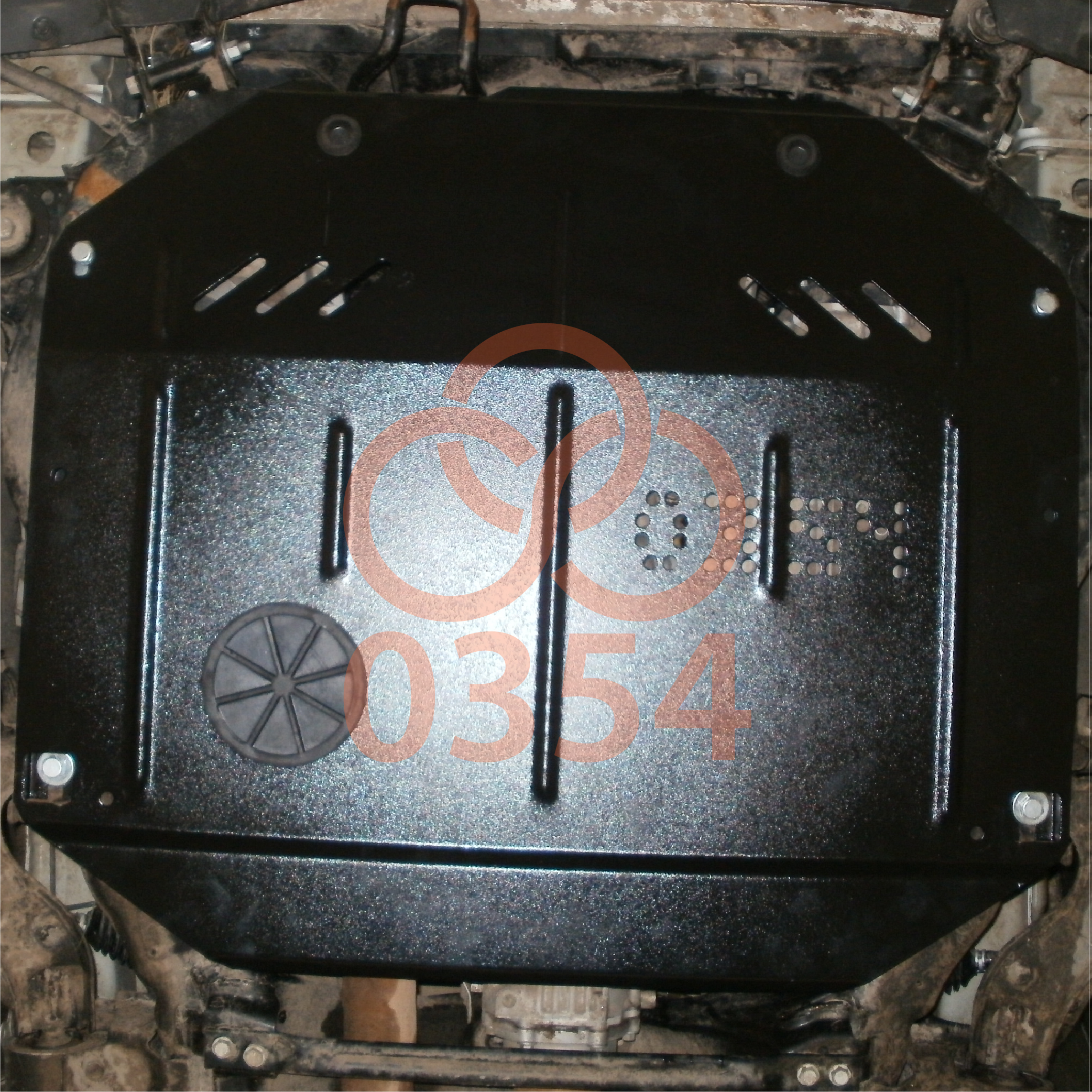 Фото 2. Захист картера і КПП Кольчуга  Chevrolet Captiva 2.4 2011-(Antara) КОЛЬЧУГА 10354