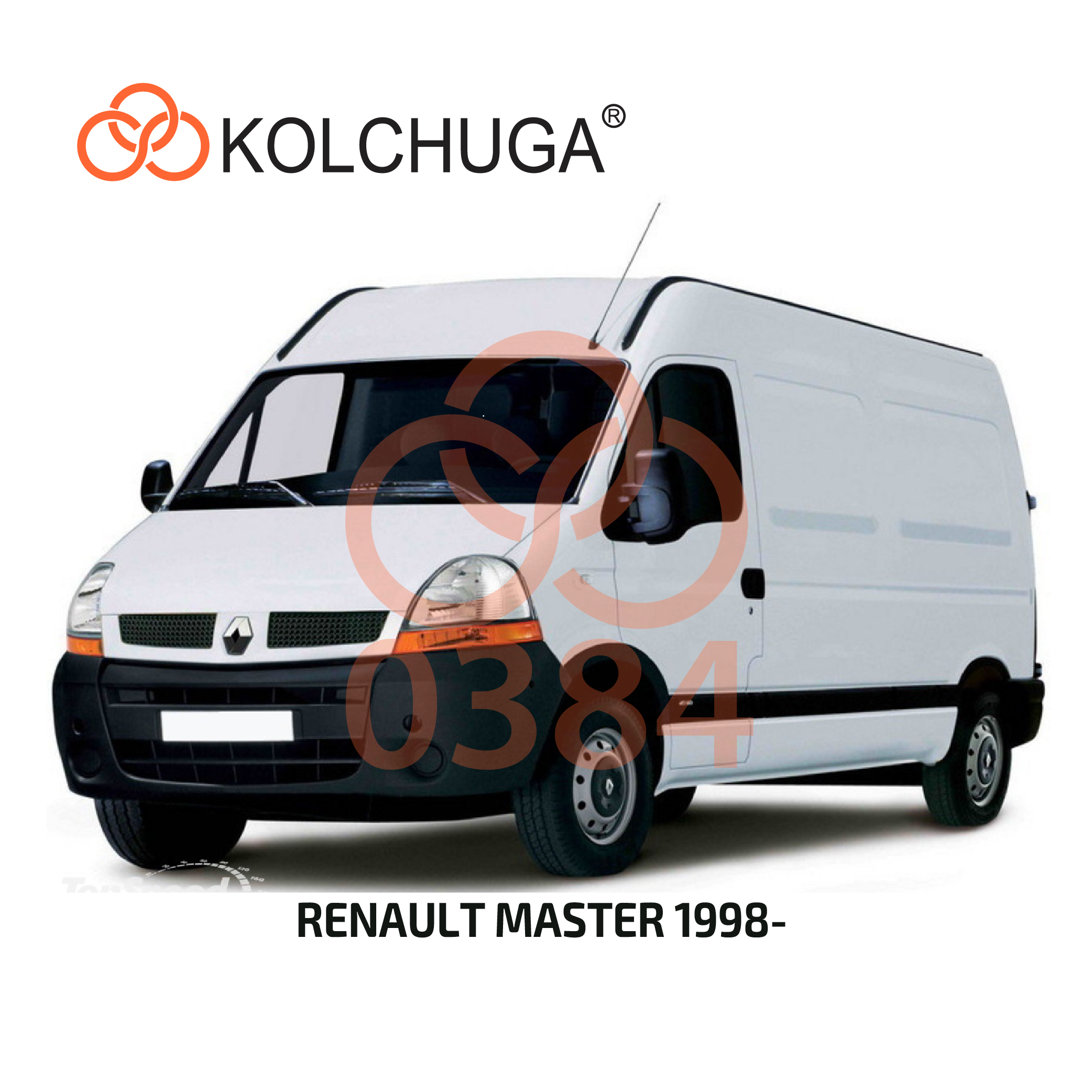 Фото 3. Захист картера Кольчуга Renault Master 1998-2010 КОЛЬЧУГА 10384