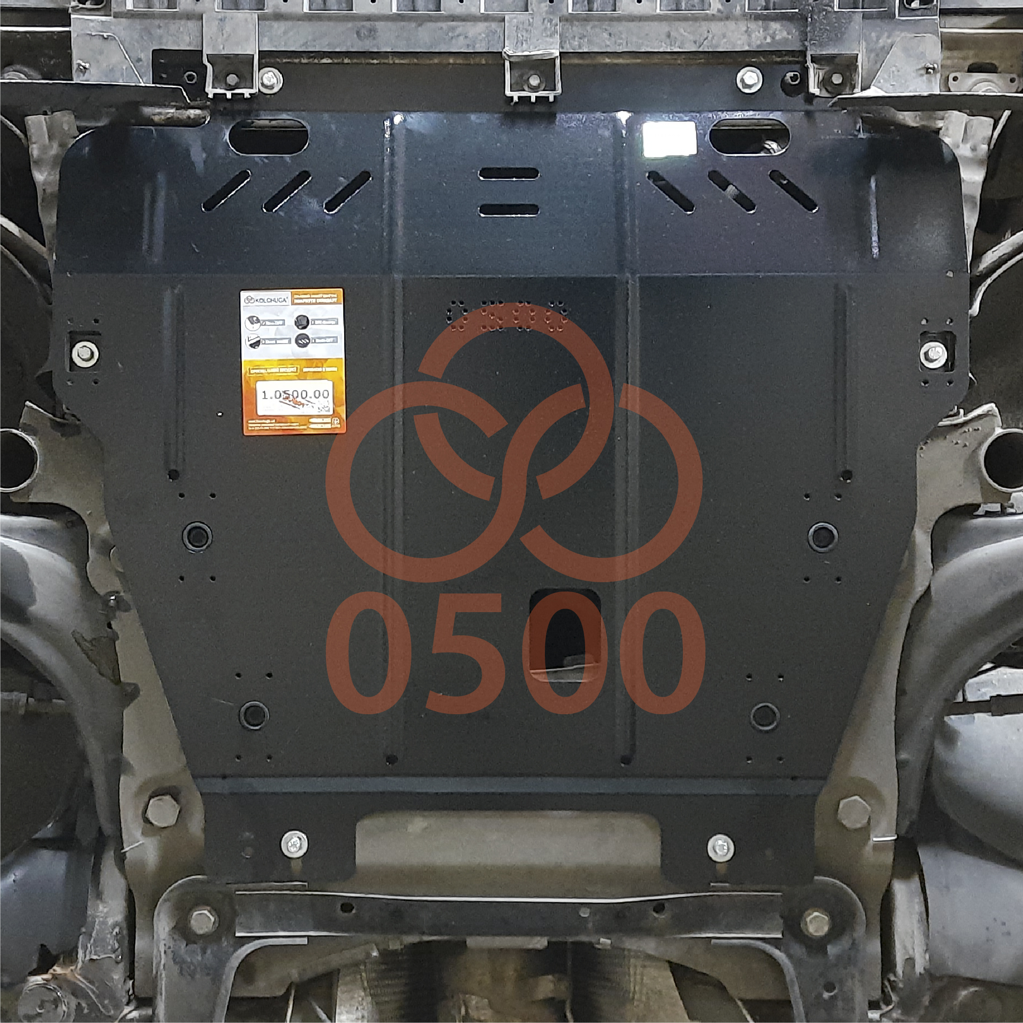 Фото 2. Захист картера Кольчуга Renault Fluence 2012- - Megane III 2008- КОЛЬЧУГА 10500