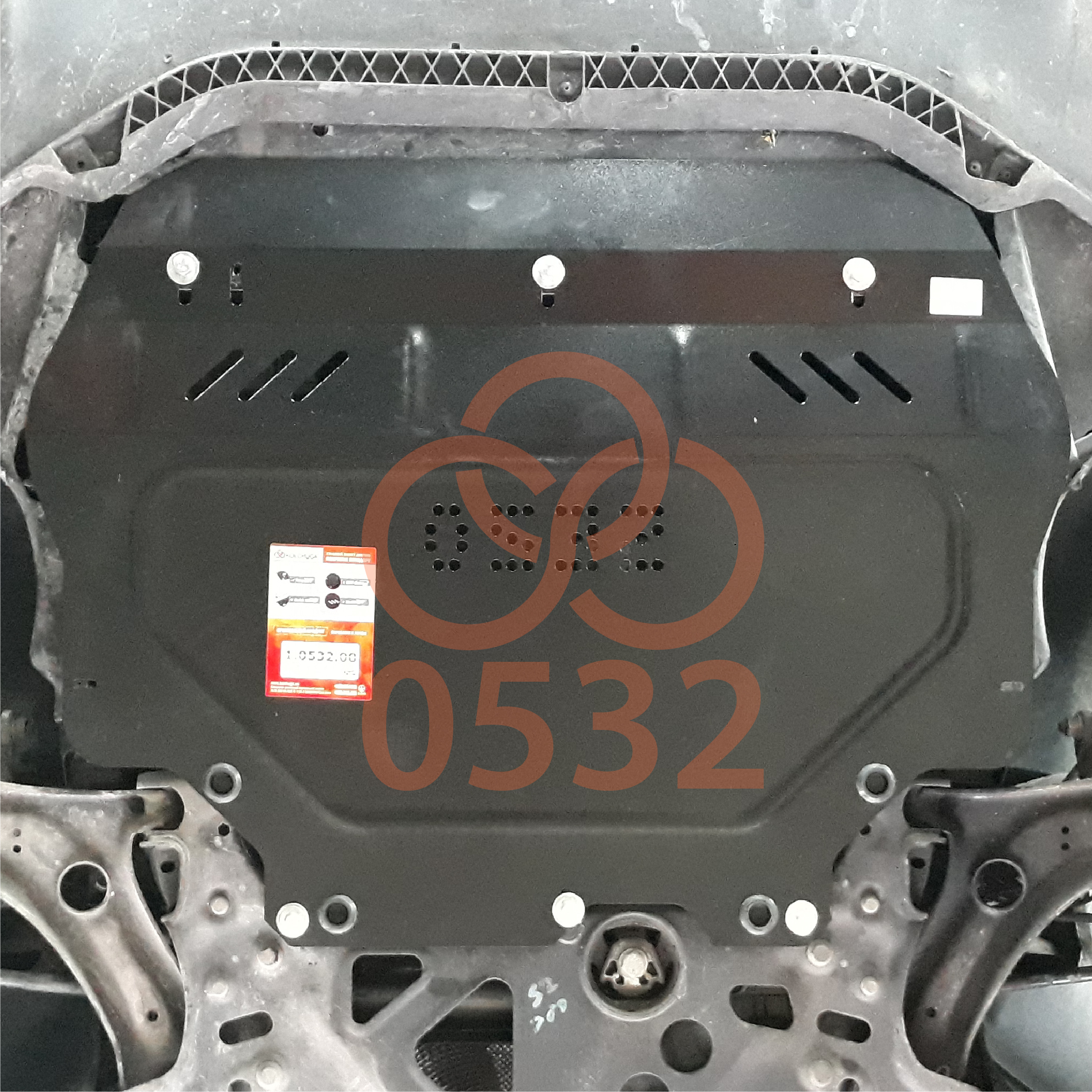 Фото 2. Захист картера Кольчуга Volkswagen Beetle 2011- / Passat B7 2010-2015 USA КОЛЬЧУГА 10532