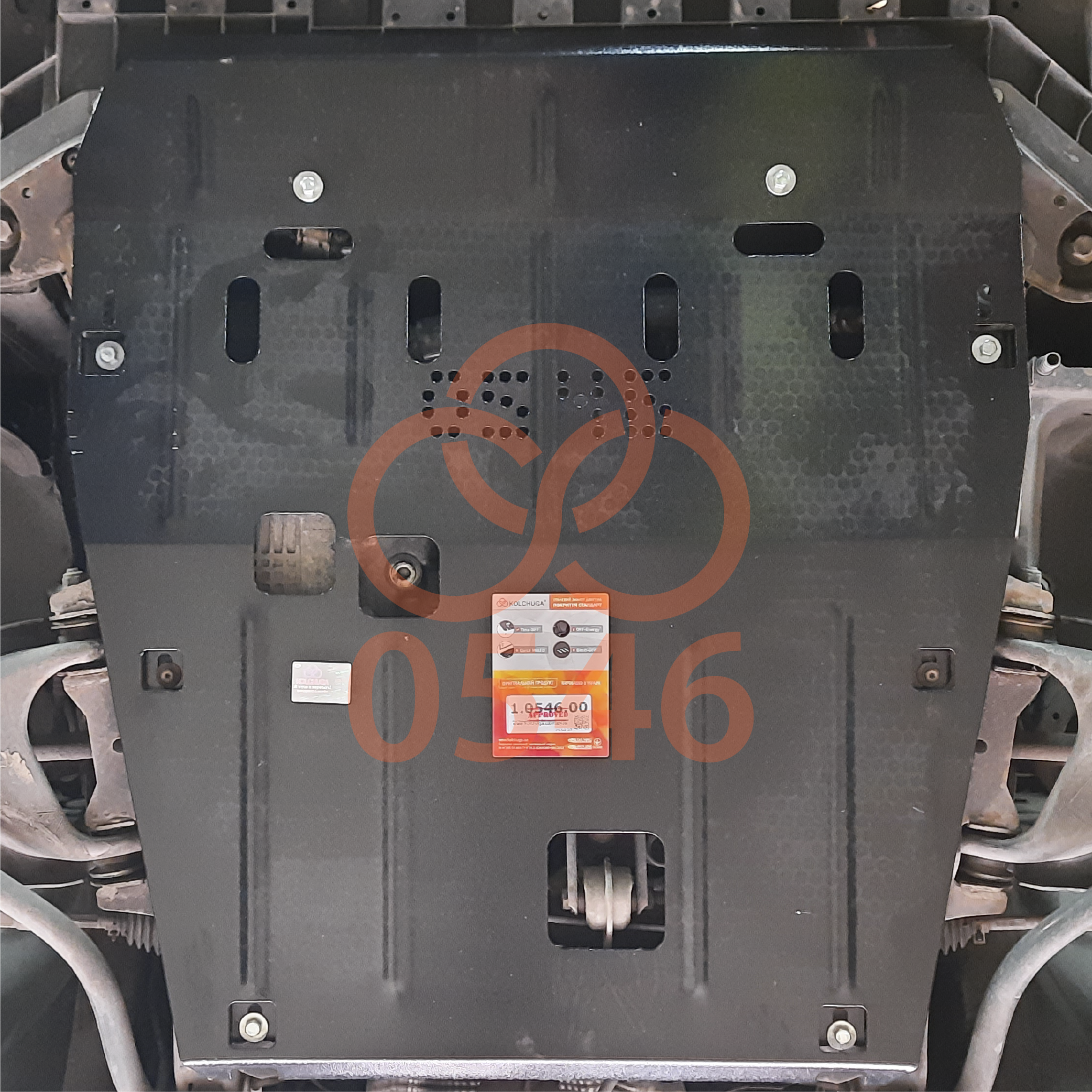 Фото 2. Захист картера Кольчуга Renault Logan 2012- / Lada Largus/Lada XRay КОЛЬЧУГА 10546