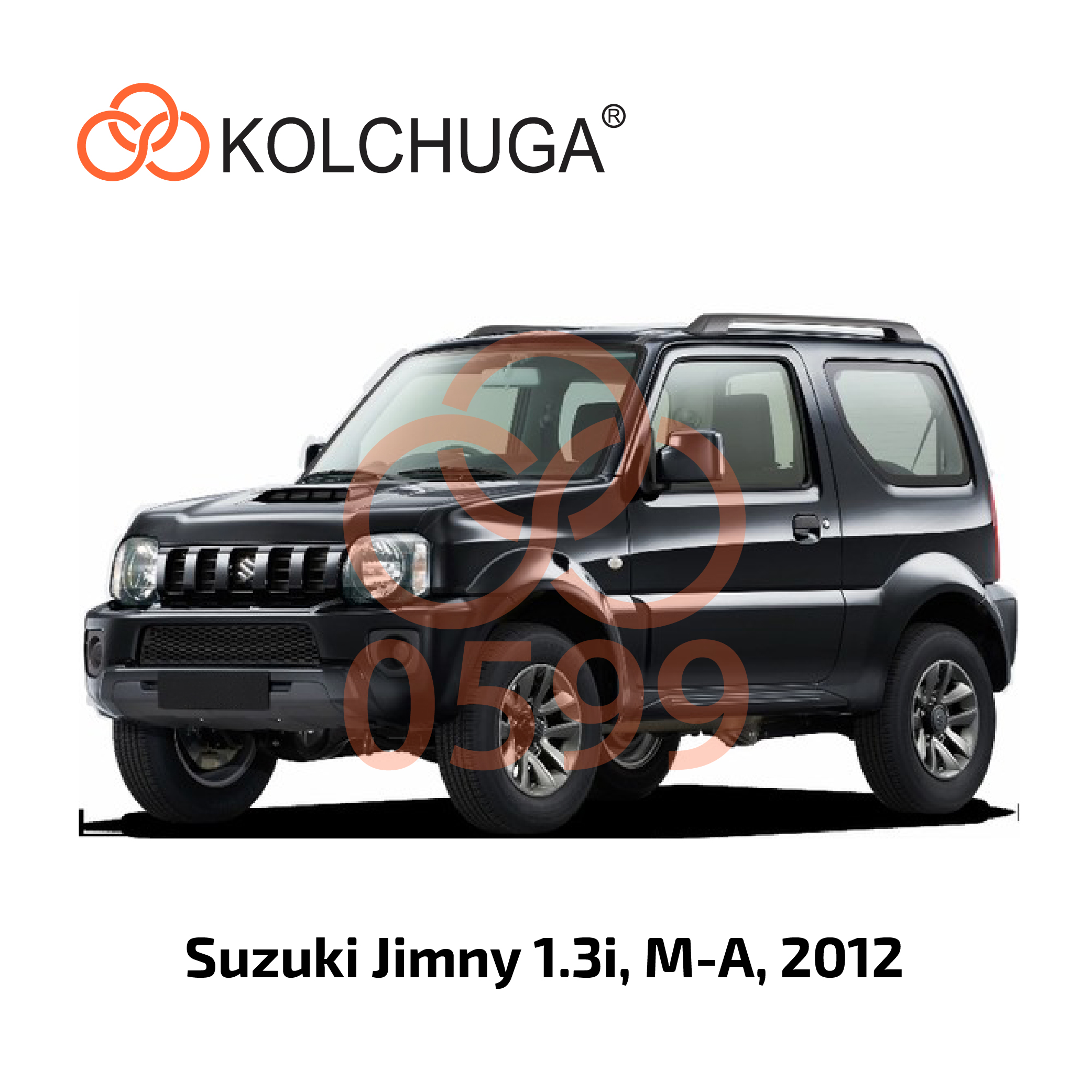 Фото 3. Захист картера Кольчуга Suzuki Jimny JB 2005-2012