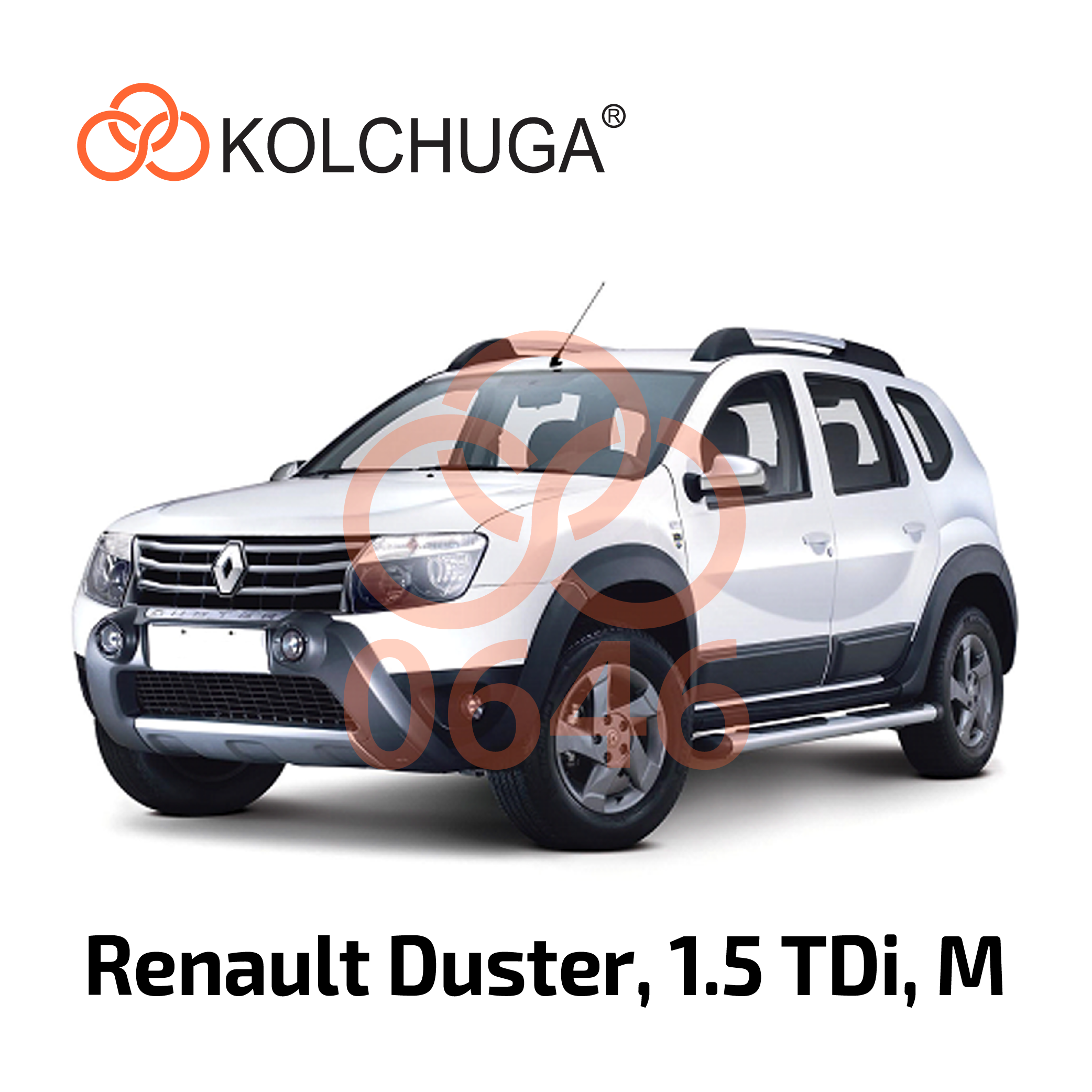 Фото 3. Захист картера Кольчуга Renault Duster 2009-