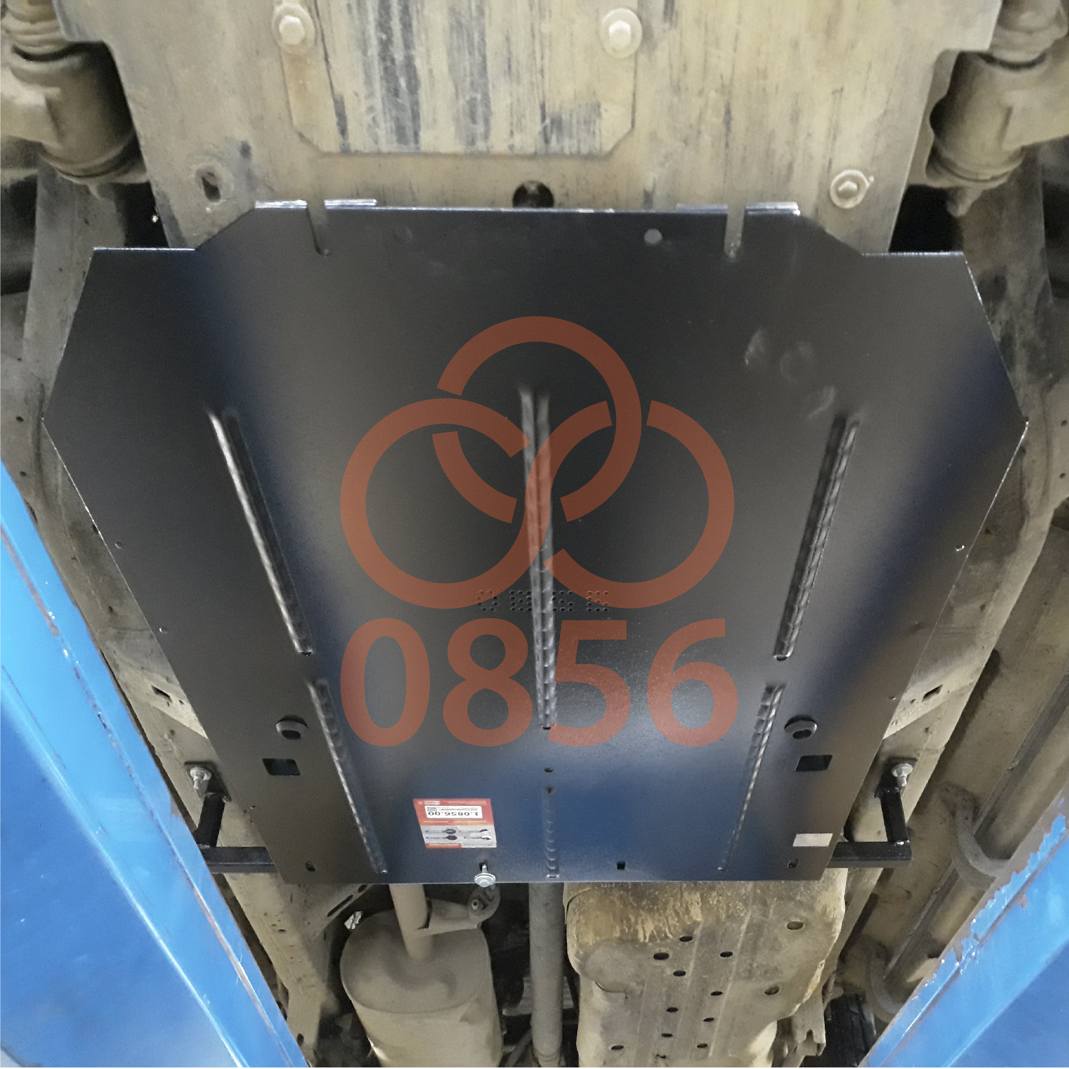 Фото 2. Захист АКПП  Кольчуга Toyota Land Cruiser Prado 120    2002-2009    V-2,7 АКПП V-3,0D КОЛЬЧУГА 10856