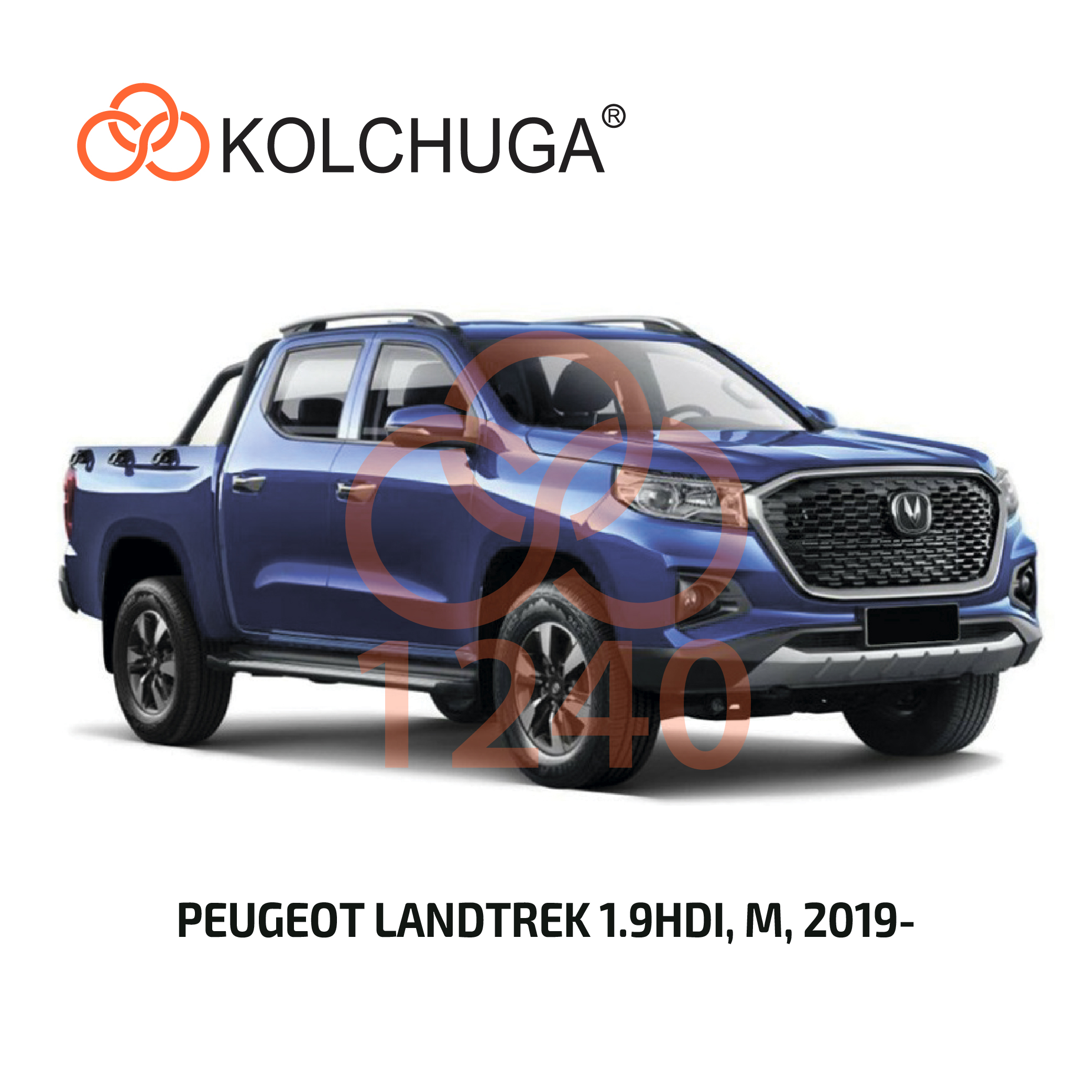 Фото 3. Захист картера Кольчуга Peugeot Landtrek КОЛЬЧУГА 11240