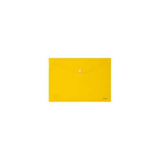 Фото 1. Папка на кнопці AXENT непрозора А4 жовта