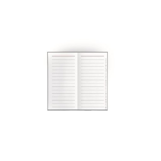 Книжка алфавітна, А6, 80 аркушів, синій