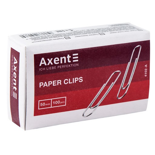 Скрiпки нікельовані AXENT 50мм 100шт