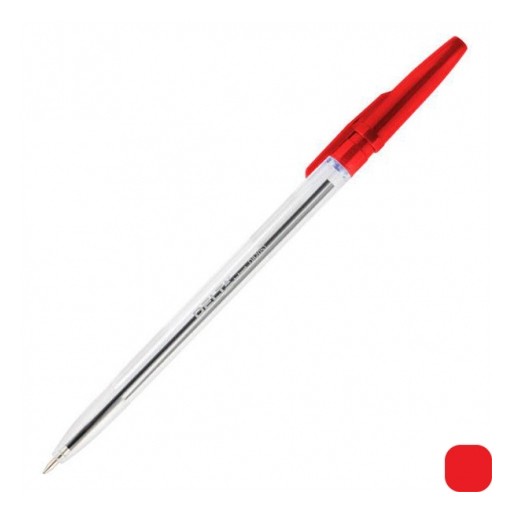 Ручка кулькова DB 2051, червона