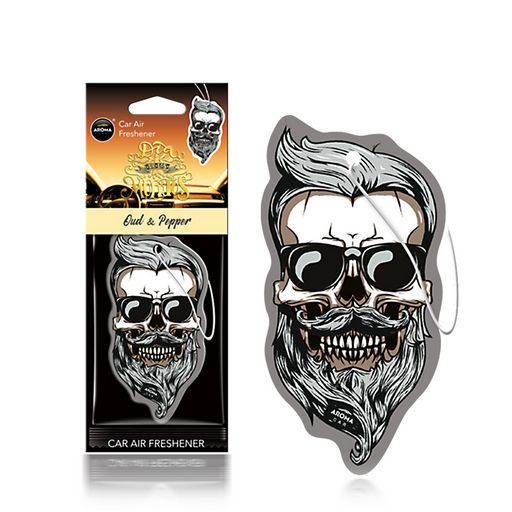 Ароматизатор Aroma Car Dia De Los Muertos Oud  Pepper Skull