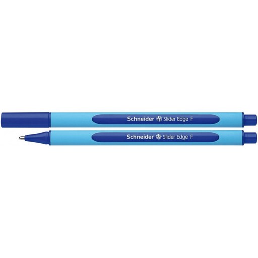 Фото 1. Ручка масляна Schneider SLIDER EDGE F 0.5мм синя