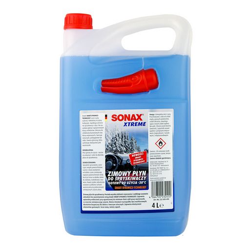 Рідина в бачок омивача зимова -20C Xtreme NanoPro Sonax 4л