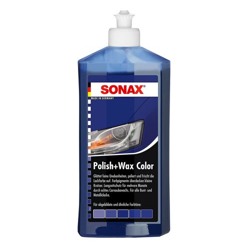 SONAX NanoPro Поліроль з воском кольоровий синій 0.25л