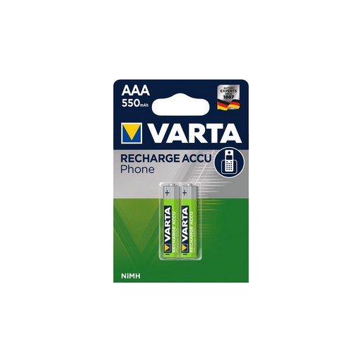 АКУМУЛЯТОР VARTA AAA PHONE ACCU 550MAH NI-MH * 2 (58397101402)