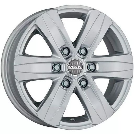 Диск колісний MAK STONE6 W МАК STONE6 W 7.5 17 6X139.7 25.0 106.1 SILVER