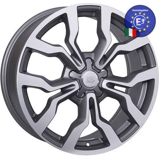 Диск колісний AUDI W565 MEDEA 7.5 18 5X112 54.0 57.1 MATT GUN METAL POLISHED