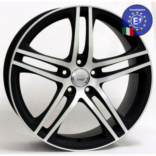 Диск колісний AUDI W556 PAUL 8.5 19 5X112 45.0 57.1 DULL BLACK POLISHED