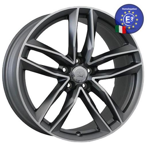 Диск колісний AUDI W570 PENELOPE 9 20 5X112 33.0 66.6 MATT GUN METAL POLISHED