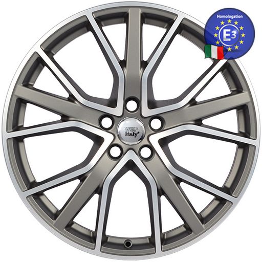 Диск колісний AUDI W571 ALICUDI 9 20 5X112 34.0 66.6 MATT GUN METAL POLISHED