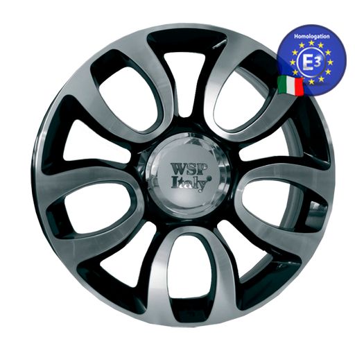 Диск колісний FIAT W167 ERCOLANO 7 17 5X98 41.0 58.1 GLOSSY BLACK POLISHED