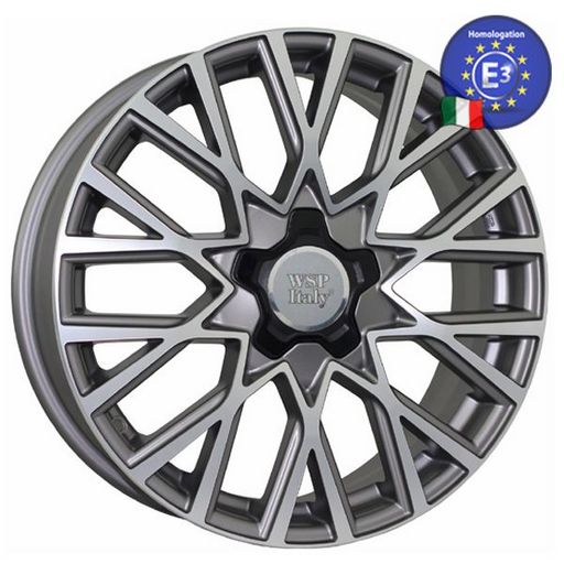 Диск колісний FIAT W168 GRAN SASSO 7 18 5X110 40.0 65.1 MATT GUN METAL POLISHED