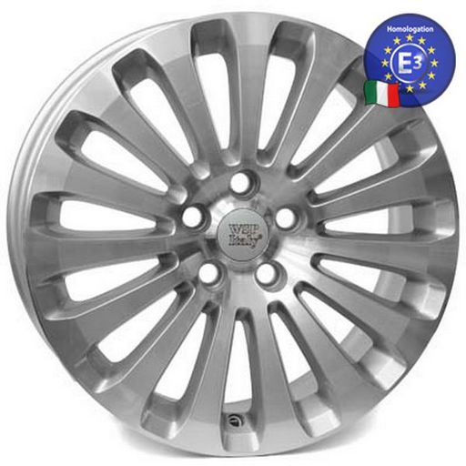 Диск колісний FORD W953 ISIDORO 7 17 5X108 52.5 63.4 SILVER POLISHED