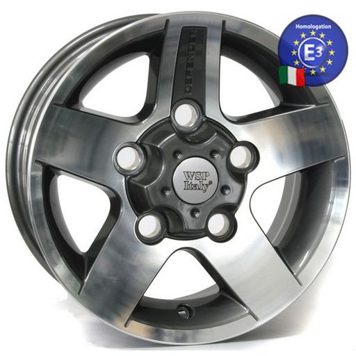 Диск колісний LAND ROVER W2354 MALI 8 16 5X165 25.0 114.0 ANTHRACITE POLISHED