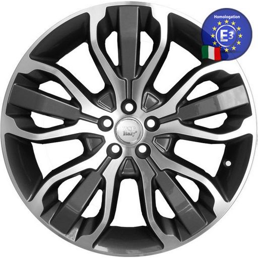 Диск колісний LAND ROVER W2358 TRITONE 8 20 5X108 45.0 63.4 ANTHRACITE POLISHED