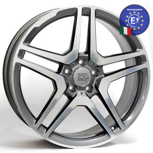 Диск колісний MERCEDES W759 AMG Vesuvio 7.5 18 5X112 36.0 66.6 ANTHRACITE POLISHED