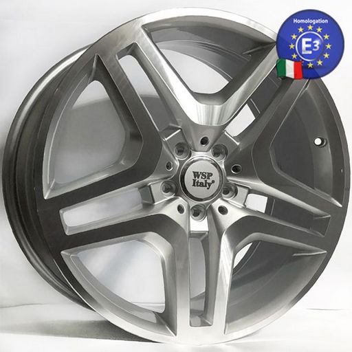 Диск колісний MERCEDES W774 ISCHIA 8.5 20 5X112 29.0 66.6 SILVER POLISHED