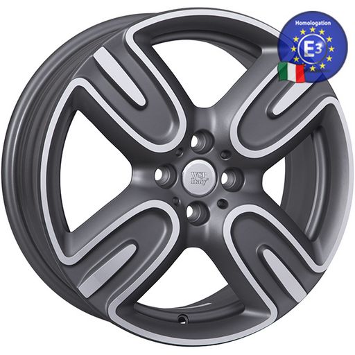 Диск колісний MINI W1655 TROIA 7 17 4X100 48.0 56.1 MATT GUN METAL POLISHED