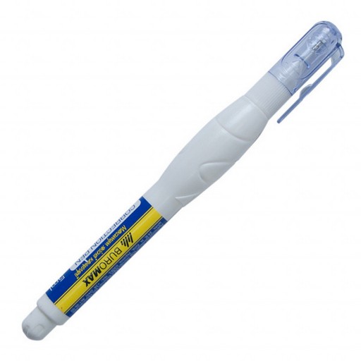 Коректор-ручка BuroMax 5мл мет-нак.