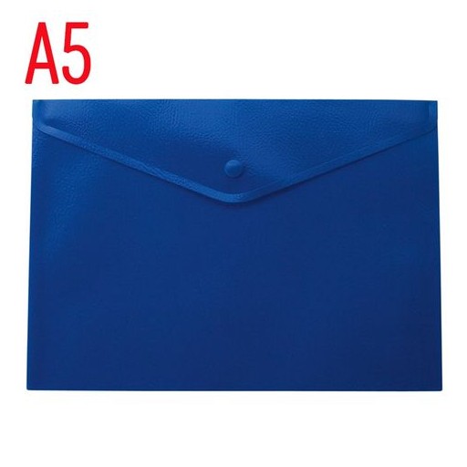 Фото 1. Папка-конверт А5 на кнопці JOB синій
