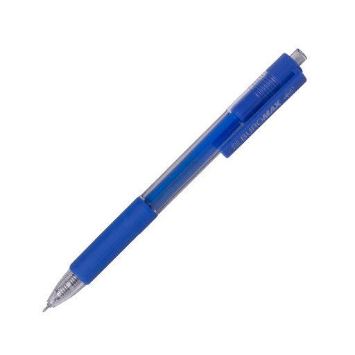 Ручка гелева автоматична TARGET. 0.5 мм. прозр. корпус. з гум. грипом. сині чорнила