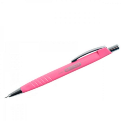 Олівець механічний BUROMAX CHIC, тригранний 0,5мм рожевий