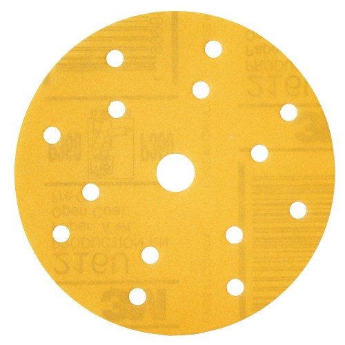 Мякі  абразивні диски на спіненій основі P500 (уп. 25шт)