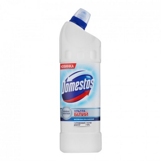 Засіб для туалету Domestos 1000мл (Ультра білий).