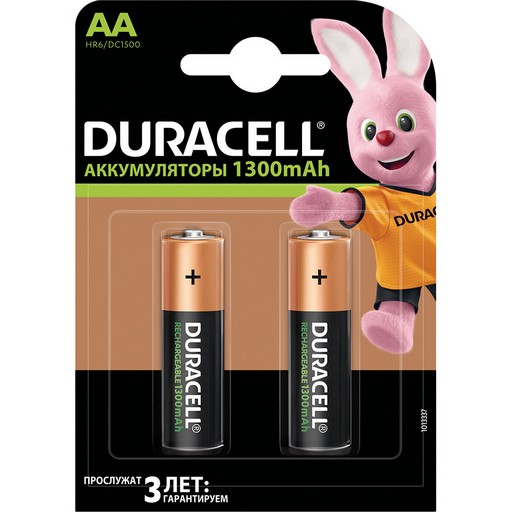 Фото 1. Акумулятор AA Duracell АА 1300 mAh  5000394/039186