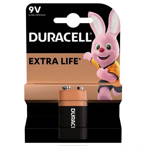 Елемент живлення Duracell 9V (крона) 6LR61/MN1604