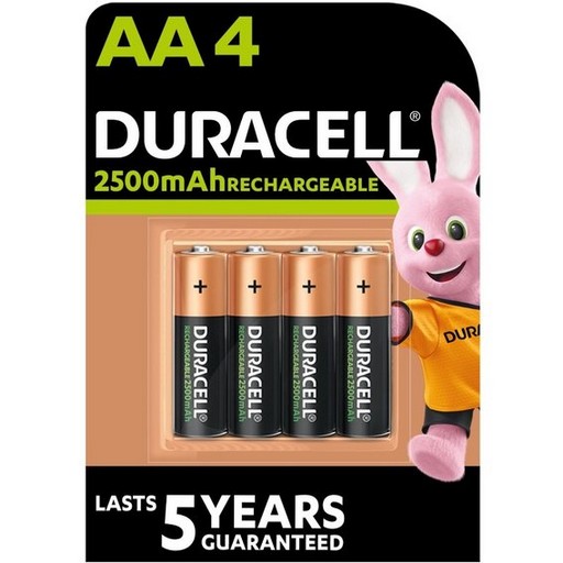 Акумулятор DURACELL HR-06 АА 2500mAh 4шт * 1пач