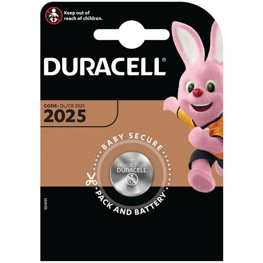 Батарейка літієва  DURACELL DL2025/CR2025